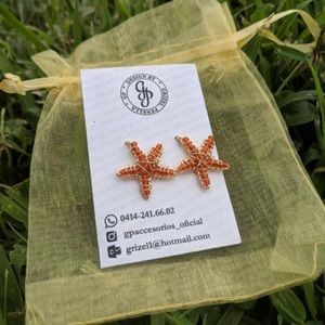 Earrings. Filled with 14k Gold